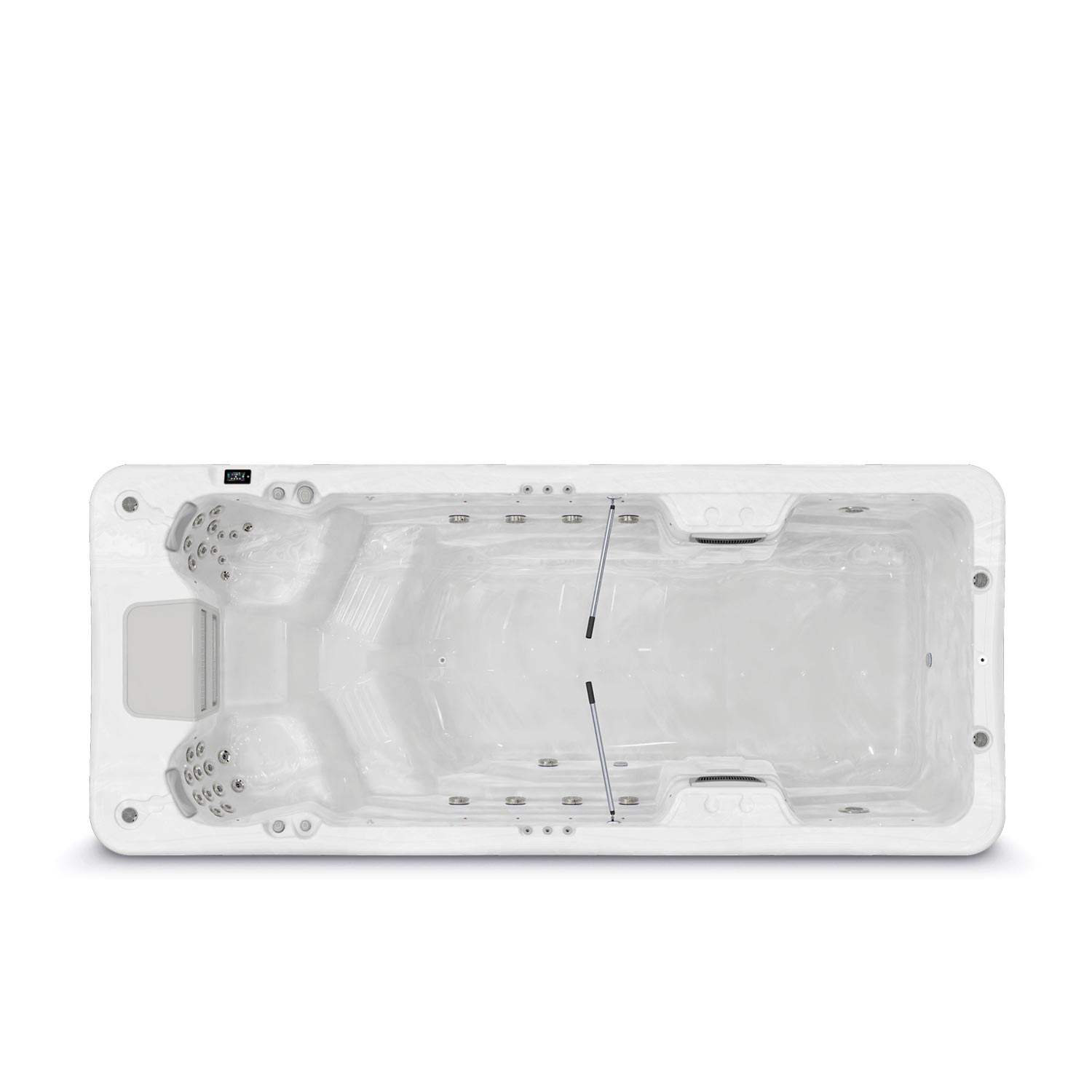 WELLIS StreamLife Swim spa Amazonas W Flow up view 1500