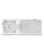 WELLIS StreamLife Swim spa Rio Grande W Flow up view 1500